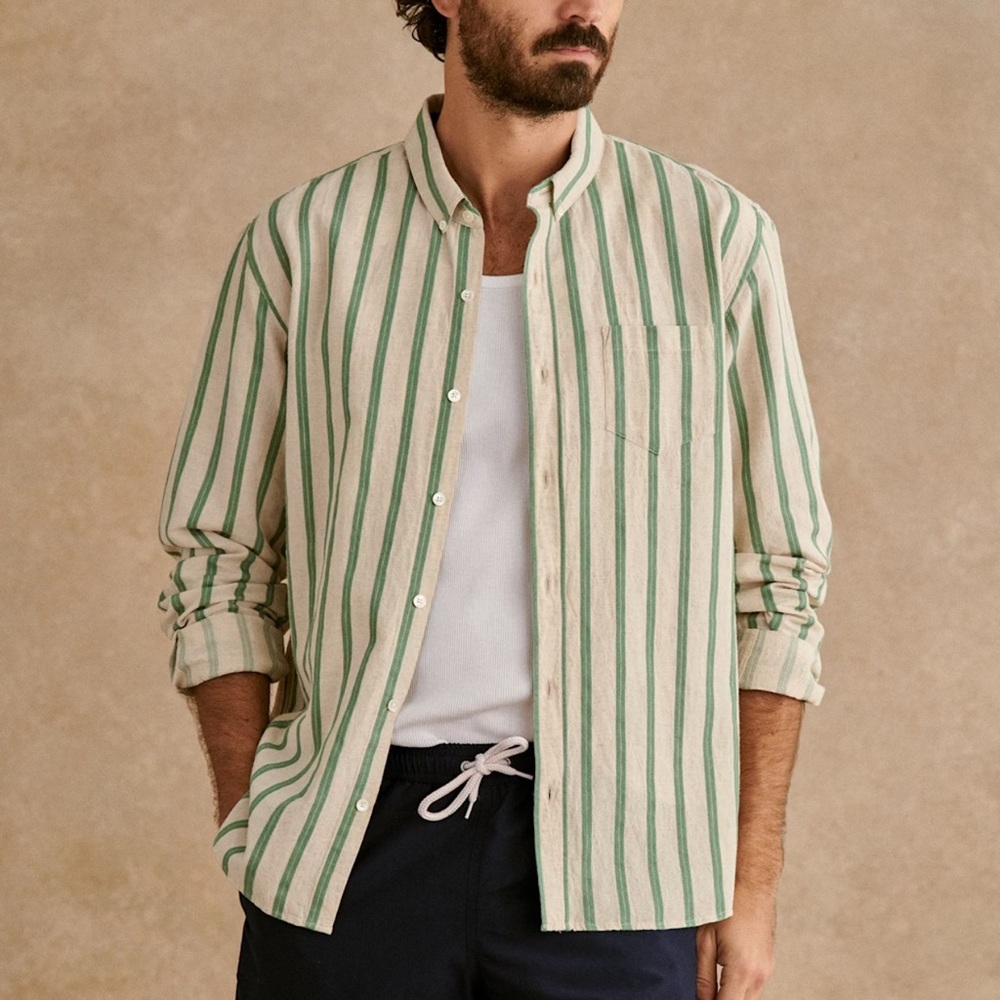 Octobre Cotton Linen Charlie Shirt